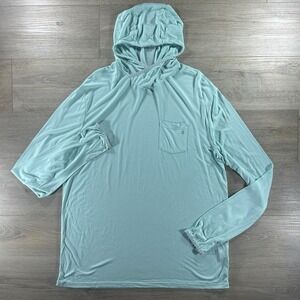 Free Fly Men's XL Performance Bamboo Lightweight Hoodie Large Hiking Fishing Gym